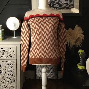 Madewell women’s chevron ski sweater